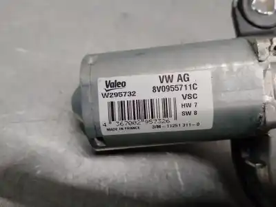 Автозапчастина б/у двигатель заднього склоочисника для seat leon (kl1) 1.5 16v tsi act 131 cv / 96 kw посилання на oem iam 8v0955711c  w295732