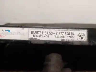 Peça sobressalente para automóvel em segunda mão condensador / radiador de ar condicionado por bmw x3 (e83) 3.0d referências oem iam 64538377648  0385781