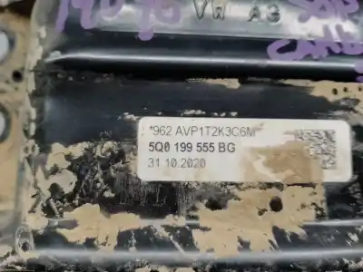 Pezzo di ricambio per auto di seconda mano supporto motore sinistro per seat leon (kl1) 1.5 16v tsi act 131 cv / 96 kw riferimenti oem iam 5q0199555bg  