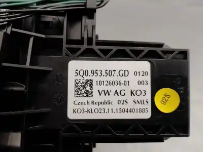 Автозапчастина б/у управління світлом для seat leon (5f1) 1.4 16v tsi посилання на oem iam 5q0953507gd  5q0953513r