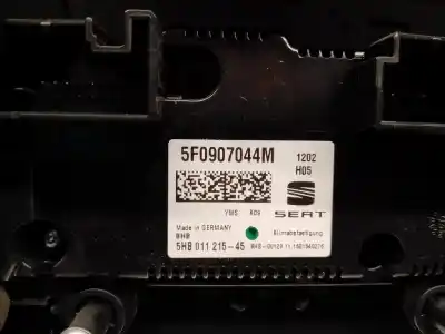 Автозапчасти б/у климат-контроль за seat leon (5f1) 1.4 16v tsi ссылки oem iam 5f0907044m  5hb01121545