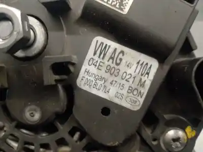 Автозапчастина б/у генератор для seat leon (5f1) 1.4 16v tsi посилання на oem iam 04e903021m  f000bl07l4