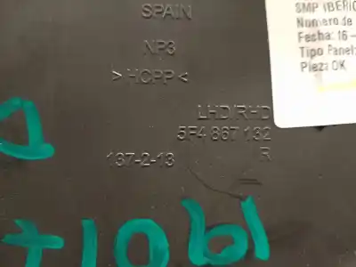 Автозапчастина б/у обработка передніх правіх дверей для seat leon (5f1) 1.4 16v tsi посилання на oem iam 5f4867132  