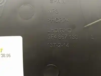 Автозапчасти б/у обивка задней левой двери за seat leon (5f1) 1.4 16v tsi ссылки oem iam 5f4867133  