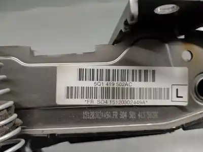 Second-hand car spare part steering column for seat leon (5f1) 1.4 16v tsi oem iam references 5q1419502ac  