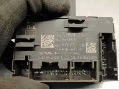 Second-hand car spare part electronic module for seat leon (5f1) 1.4 16v tsi oem iam references 5q4959393e  a2c7494670200