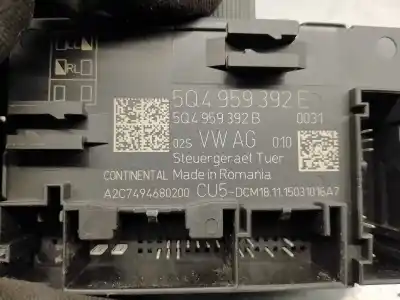Автозапчасти б/у закрытый распределительный щит за seat leon (5f1) 1.4 16v tsi ссылки oem iam 5q4959392e  a2c7494680200