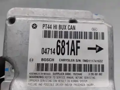 Автозапчасти б/у блок управления подушками безопасности за chrysler pt cruiser (pt) 2.2 crd classic ссылки oem iam 04714681af  tmd111741632