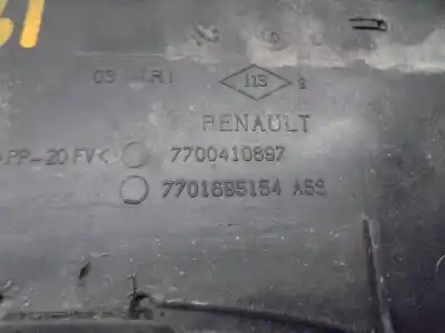 Second-hand car spare part rear spoiler for renault clio ii fase ii (b/cb0) 1.5 dci diesel 65 cv / 48 kw oem iam references 7700410897  7701695154