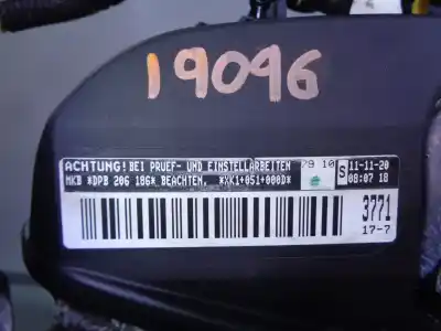 Pièce détachée automobile d'occasion moteur complet pour seat leon (kl1) 1.5 16v tsi act 131 cv / 96 kw références oem iam dpba 05e100031t 206186