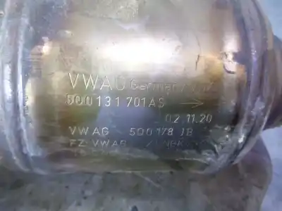 Pezzo di ricambio per auto di seconda mano catalizzatore per seat leon (kl1) 1.5 16v tsi act 131 cv / 96 kw riferimenti oem iam 3q0131723 5q0131701as cesta 9