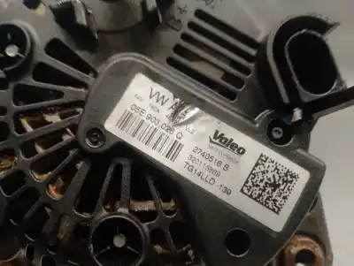 Second-hand car spare part alternator for seat leon (kl1) 1.5 16v tsi act 131 cv / 96 kw oem iam references 05e903026q  2740516b