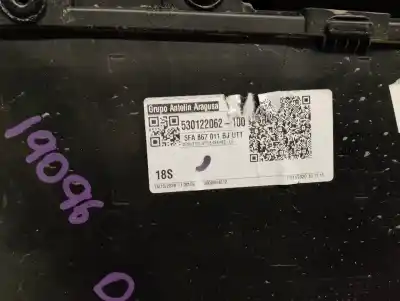 Автозапчастина б/у оббірка передніх дверей ліва для seat leon (kl1) 1.5 16v tsi act 131 cv / 96 kw посилання на oem iam 5fa867011bjutt  