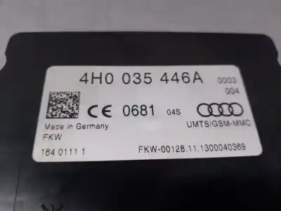 Автозапчастина б/у електронний модуль для audi a3 (8v) 2.0 16v tdi посилання на oem iam 4h0035446a  
