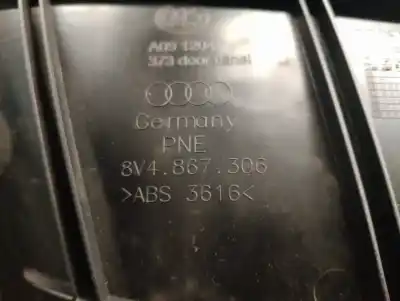 Автозапчастина б/у обликка задніх правіх дверей для audi a3 (8v) 2.0 16v tdi посилання на oem iam 8v4867306  
