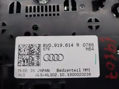 Автозапчастина б/у многофункційне управління для audi a3 (8v) 2.0 16v tdi посилання на oem iam 8v0919614r  8v0919614k