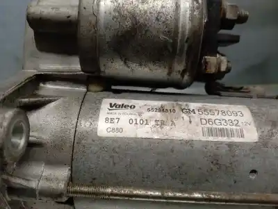 Peça sobressalente para automóvel em segunda mão motor de arranque por opel corsa e business referências oem iam 55578093 d6g332 valeo 