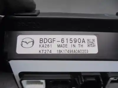 Peça sobressalente para automóvel em segunda mão resistência sofagem chauffage por mazda 3 berlina (bp) evolution referências oem iam bdgf61590a  