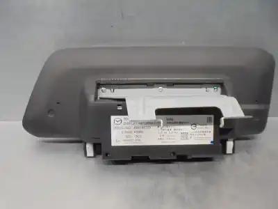 Second-hand car spare part multifunction display for mazda 3 berlina (bp) evolution oem iam references bdgg611j0c  b90148339