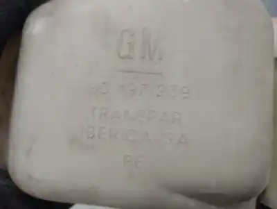 Second-hand car spare part windscreen washer bottle for opel kadett e 1.6 oem iam references 90197239  90197239