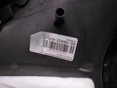 Автозапчасти б/у обивка левой передней двери за toyota yaris (_p13_) 1.5 hybrid (nhp130_) ссылки oem iam 676200dr8020  