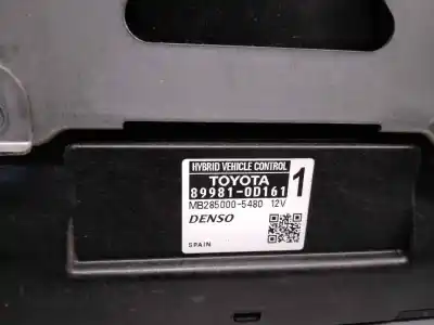 Автозапчастина б/у електронний модуль для toyota yaris (_p13_) 1.5 hybrid (nhp130_) посилання на oem iam 899810d161  mb285005480