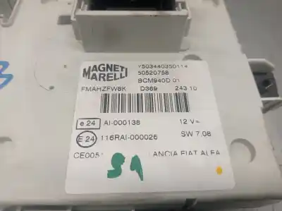 Автозапчастина б/у реле/запоперівник для alfa romeo giulietta (191) 2.0 jtdm cat посилання на oem iam 503440350114  50520758