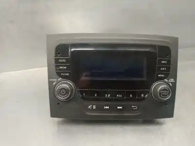 Second-hand car spare part audio system / radio cd for fiat doblo ii (152) 1.3 16v jtd cat oem iam references 07356340010