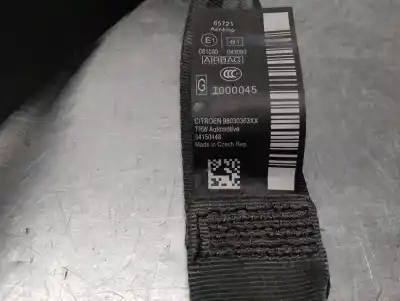 Pezzo di ricambio per auto di seconda mano cintura di sicurezza anteriore sinistra per citroen c3 aircross 1.2 12v vti riferimenti oem iam 98030363xx  
