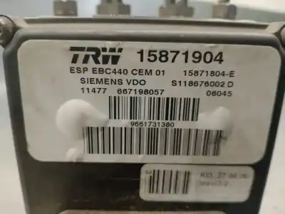 Pezzo di ricambio per auto di seconda mano abs per citroen c6 (td_) 2.7 hdi riferimenti oem iam 9661731380  s118676002d