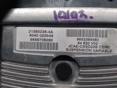 Автозапчастина б/у блок управління підвіски для citroen c6 (td_) 2.7 hdi посилання на oem iam 9658708280  9653388480