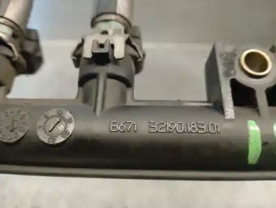 Pezzo di ricambio per auto di seconda mano rampa iniettori per fiat seicento / 600 (187_) 1.1 (187axb 187axb1a 187axc1a02) riferimenti oem iam 3219018301  b671