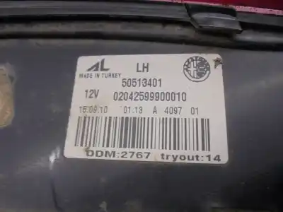 Автозапчасти б/у левый задний фонарь за alfa romeo giulietta (191) 2.0 jtdm cat ссылки oem iam 50513401  