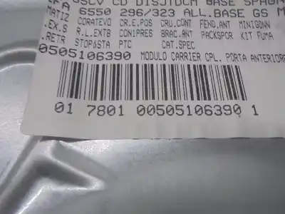 Автозапчасти б/у регулятор стекла переднего правого за alfa romeo giulietta (191) 2.0 jtdm cat ссылки oem iam 0505106390  