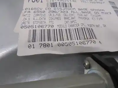 Автозапчасти б/у регулятор стекла переднего левого за alfa romeo giulietta (191) 2.0 jtdm cat ссылки oem iam 0505106770  