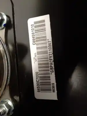 Автозапчастина б/у передня права подушка безопасности для hyundai i20 ii (gb, ib) 1.2 посилання на oem iam 84530c7000  