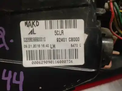 Автозапчасти б/у левый задний фонарь за hyundai i20 ii (gb, ib) 1.2 ссылки oem iam 92401c8000  