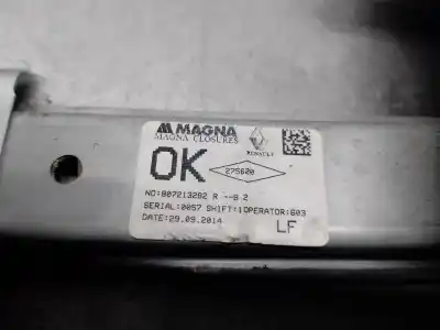 Автозапчастина б/у регулятор вікна передній лівий для dacia logan ii 1.2 посилання на oem iam 807213282r  