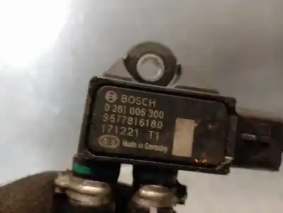 Peça sobressalente para automóvel em segunda mão sensor de pressão por citroen c4 picasso 1.6 blue-hdi fap referências oem iam 9677816180  0261006300
