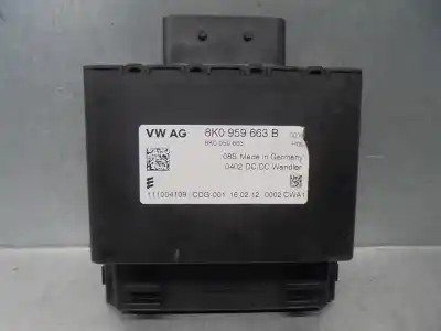 Peça sobressalente para automóvel em segunda mão módulo eletrônico por audi a4 berlina (b8) 2.0 16v tdi referências oem iam 8k0959663b