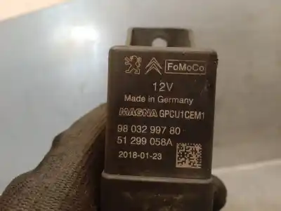 Peça sobressalente para automóvel em segunda mão caixa de pré-aquecimento por citroen c4 picasso 1.6 blue-hdi fap referências oem iam 9803299780  51299058a