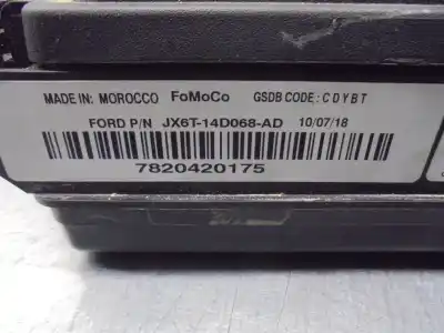 Автозапчастина б/у реле/запоперівник для ford focus iv (hn) 1.5 ecoblue посилання на oem iam jx6t14d068ad  