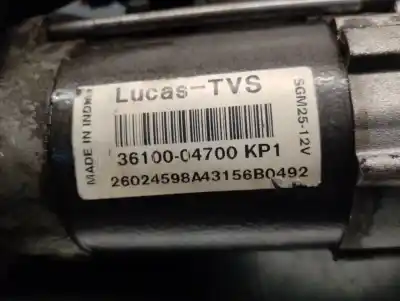 Автозапчастина б/у двигун запускається для hyundai i20 ii (gb, ib) 1.2 посилання на oem iam 3610004700  26024598a