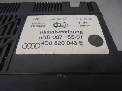 Second-hand car spare part climate control for audi a8 (d2) 4.2 quattro oem iam references 4d0820043e  5hb00715501