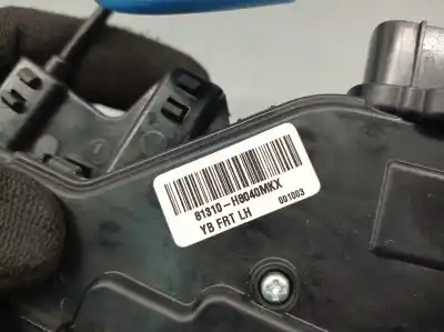 Pièce détachée automobile d'occasion serrure de porte avant gauche pour kia stonic (yb) 1.0 t-gdi références oem iam 81310h8040  