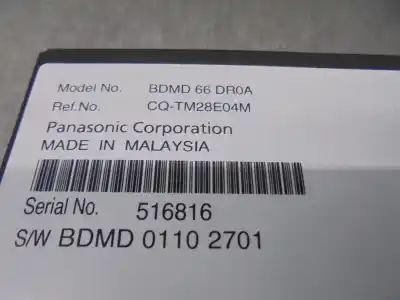 Pezzo di ricambio per auto di seconda mano modulo elettronico per mazda 3 berlina (bp) evolution riferimenti oem iam bdmd66dr0a  cqtm28e04m