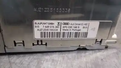 Peça sobressalente para automóvel em segunda mão sistema de áudio / rádio cd por audi a3 (8p) 1.9 tdi ambiente referências oem iam 8p0035186s  