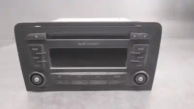 Pezzo di ricambio per auto di seconda mano IMPIANTO AUDIO / RADIO CD per AUDI A3 (8P)  Riferimenti OEM IAM 8P0035186S  