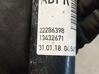 Second-hand car spare part rear left shock absorber for opel corsa e selective oem iam references 13432671  