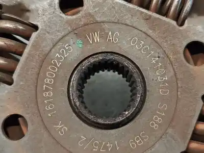 Автозапчастина б/у комплект зцеплення для seat leon (5f1) 1.4 16v tsi посилання на oem iam 04e141026b  